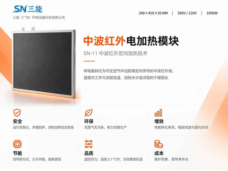 中波红外电加热模块SN-11